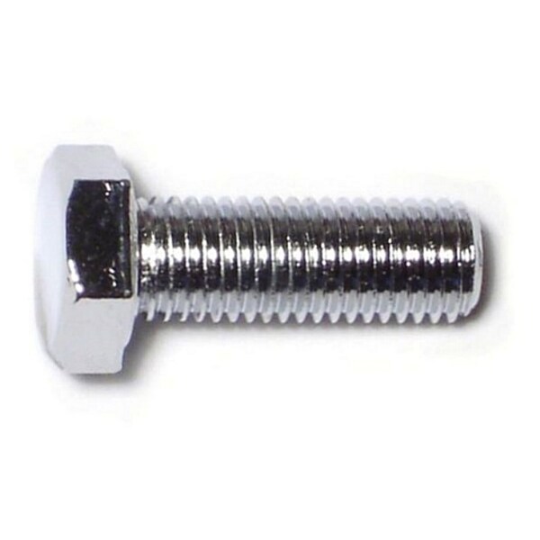 Midwest Fastener Grade 5, 5/16"-24 Hex Head Cap Screw, Chrome Plated Steel, 7/8 in L, 10 PK 75283 - main